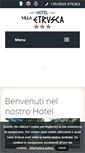 Mobile Screenshot of hotelvillaetrusca.it