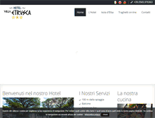 Tablet Screenshot of hotelvillaetrusca.it